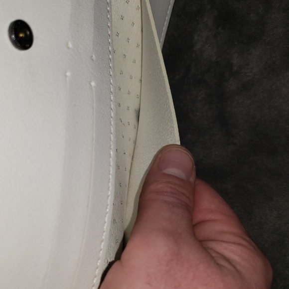 studded white clutch & wallet snap close - Picture 8 of 8